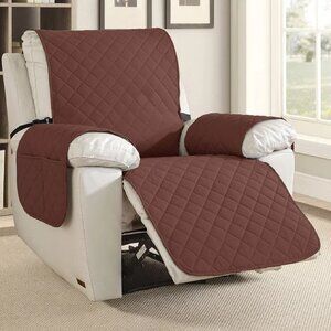 brand new in pkg TAOCOCO Waterproof Recliner Chair Cover in Brown color